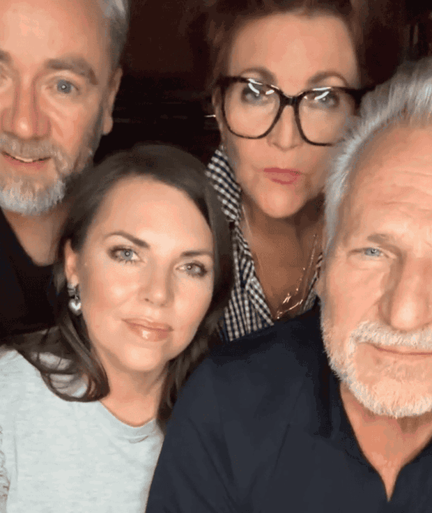 Aleksandra Kwaśniewska i Aleksander Kwaśniewski niespodzianka podczas live'a