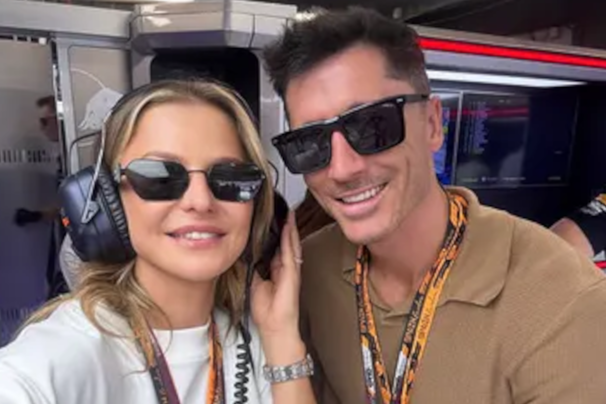 Urocze zdjęcie z córkami, modna mini i wyścigi Formuły 1. Tak Anna Lewandowska świętowała Dzień Dziecka