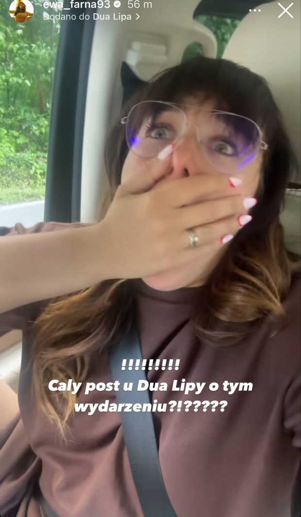 Dua Lipa dodała na Instagram wspólne zdjęcie z Ewą Farną!