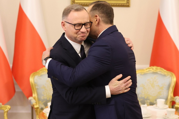 Karol Nawrocki w Pałacu Prezydenckim: pierwsze spotkanie z Andrzejem Dudą