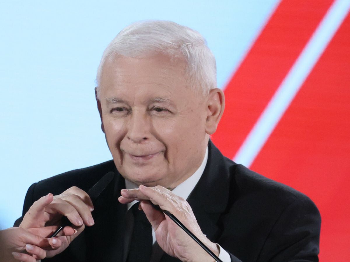 Prezes PiS Jarosław Kaczyński