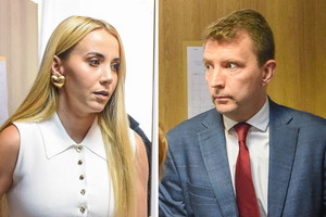 Marianna i Łukasz Schreiberowie na rozprawie rozwodowej
