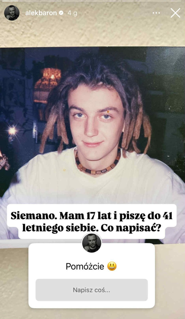 Aleksander Baron pokazał, jak wyglądał w przeszłości