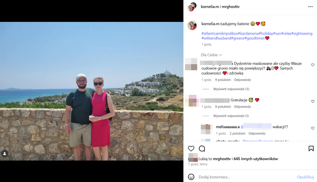 Kornelia i Marek ze Ślubu od pierwszego wejrzenia na wakacjach