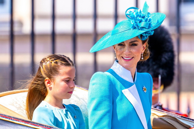 Księżna Kate i księżniczka Charlotte na Trooping the Colour 2025