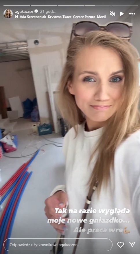 Agnieszka Kaczorowska pokazała swój dom