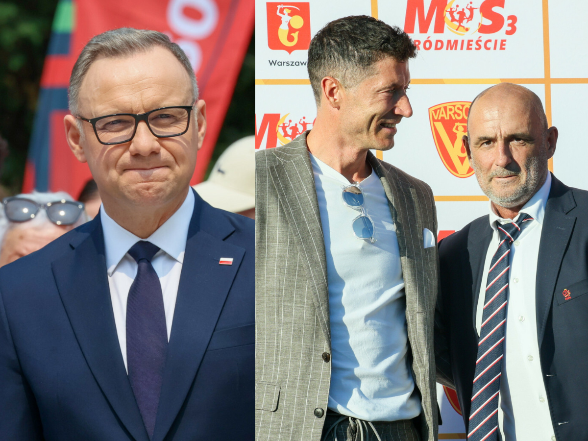 Andrzej Duda reaguje na konflikt Lewandowski - Probierz