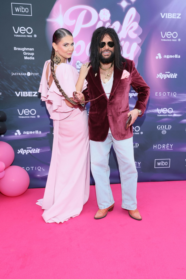 Maja Rutkowski i Krzysztof Rutkowski na Pudelek Pink Party 2025