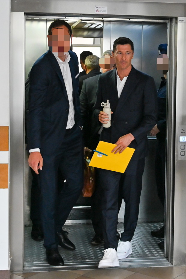Robert Lewandowski i Cezary Kucharski spotkali się w sądzie