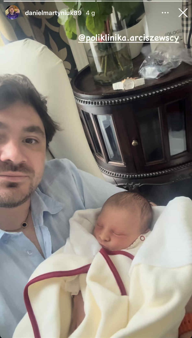 Daniel Martyniuk z synem