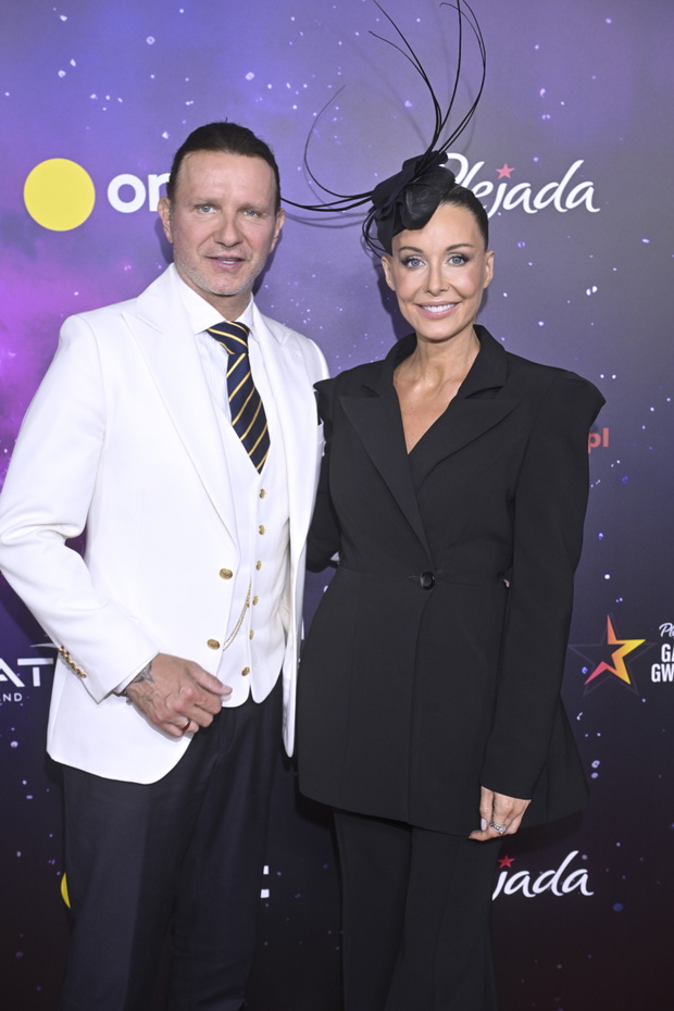 Małgorzata Rozenek i Radosław Majdan błyszczą na Gali Plejady