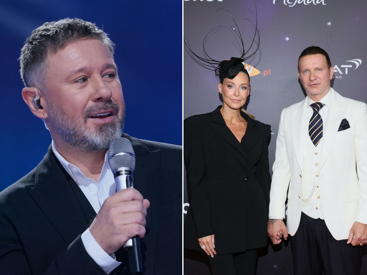 Piasek zażartował z Rozenek i Majdana na Gali Plejady