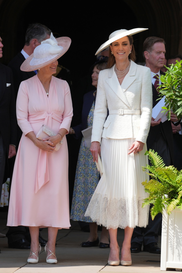 Księżna Kate zachwyciła na ceremonii Orderu Podwiązki 2025