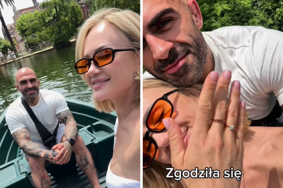 Akop Szostak pokazał filmik z zaręczyn