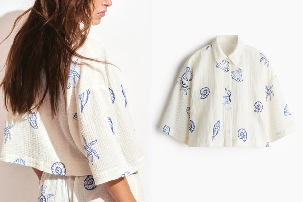 Bluzka z H&amp;M w muszle za 127,99 złotych