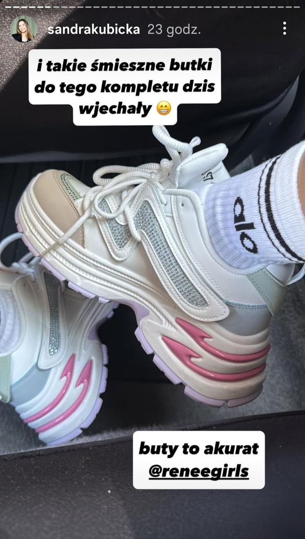 Kolorowe sneakersy