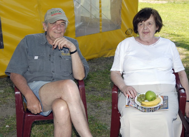 Zbigniew Religa z żoną