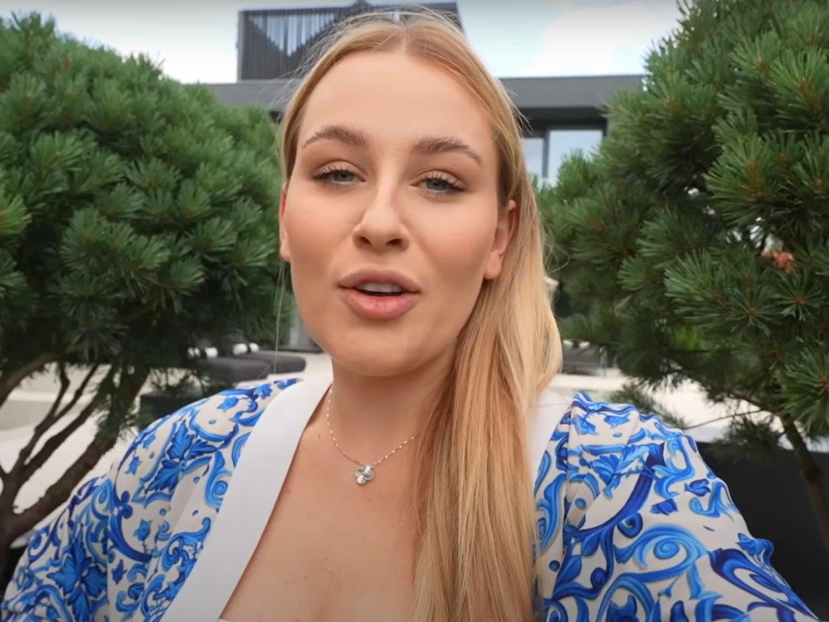 Andziaks pochwaliła się swoim ogrodem