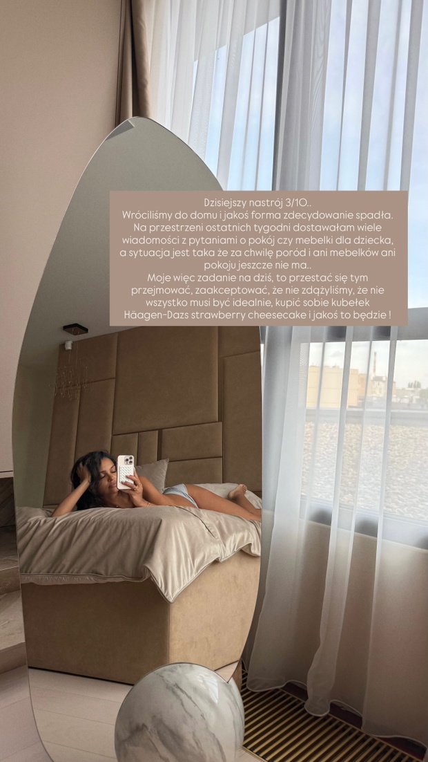 Klaudia El Dursi o pokoiku dla dziecka