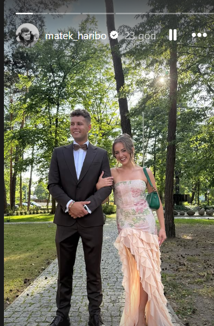 Wiktoria Gąsiewska i Mateusz Gąsiewski