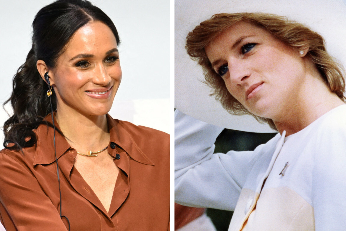 Meghan Markle tym razem przesadziła? Internauci grzmią: "Żerujesz na pamięci Diany"