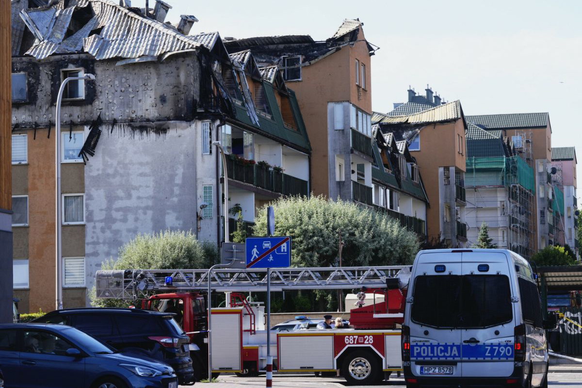 Tragiczny pożar w Ząbkach. Dziennikarz stracił wszystko