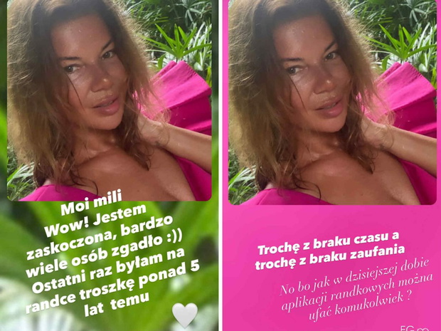 Edyta Górniak zdradziła, kiedy ostatni raz była na randce