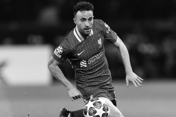 Nie żyje Diogo Jota, piłkarz Liverpoolu i reprezentacji Portugalii, fot: Ibrahim Ezzat / NurPhoto / NurPhoto via AF