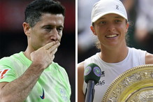Tak Lewandowski pogratulował Idze Świątek sukcesu na Wimbledonie. Ten wpis to hit