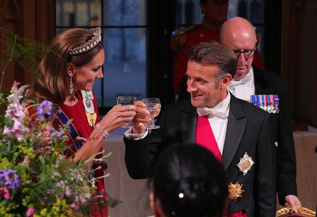 Emmanuel Macron i nieoczekiwany gest wobec księżnej Kate