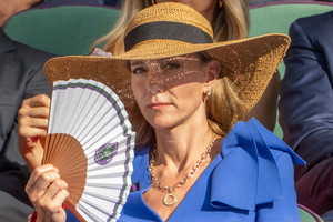 Księżna Kate skradła show na Wimbledonie! Znaczenie jej broszki zaskakuje