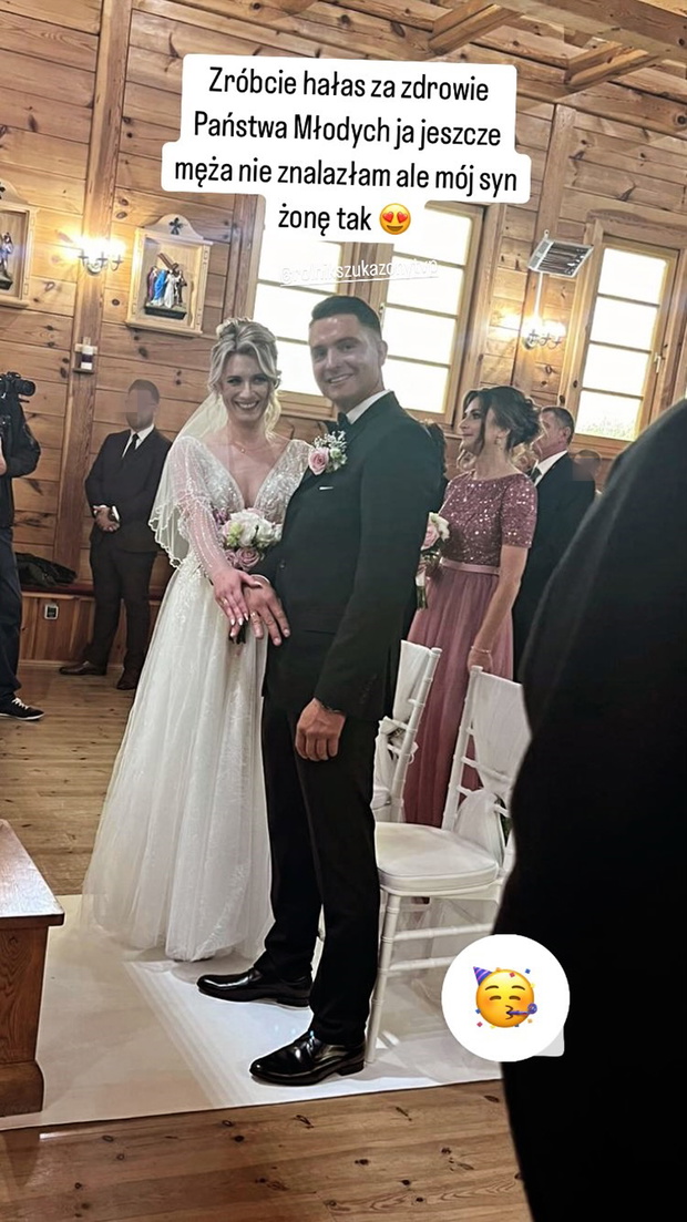 Ślub syna Agaty z Rolnik szuka żony