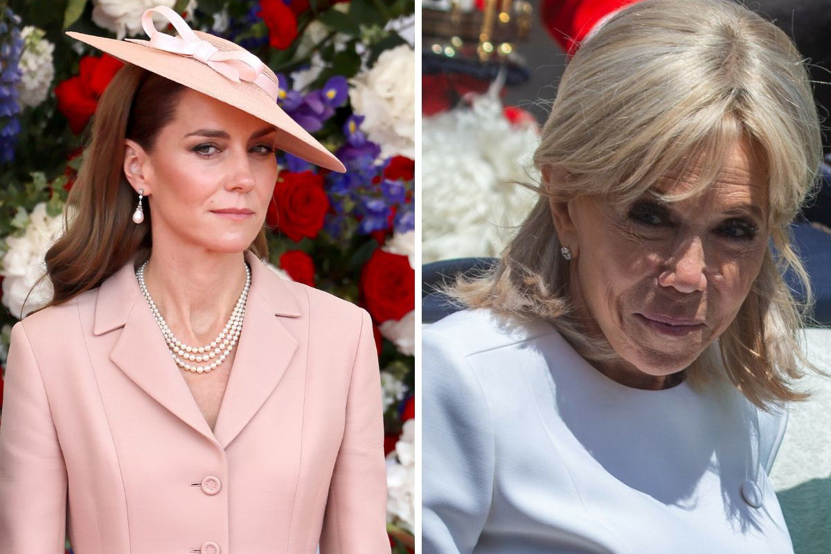 Emmanuel Macron i nieoczekiwany gest wobec księżnej Kate