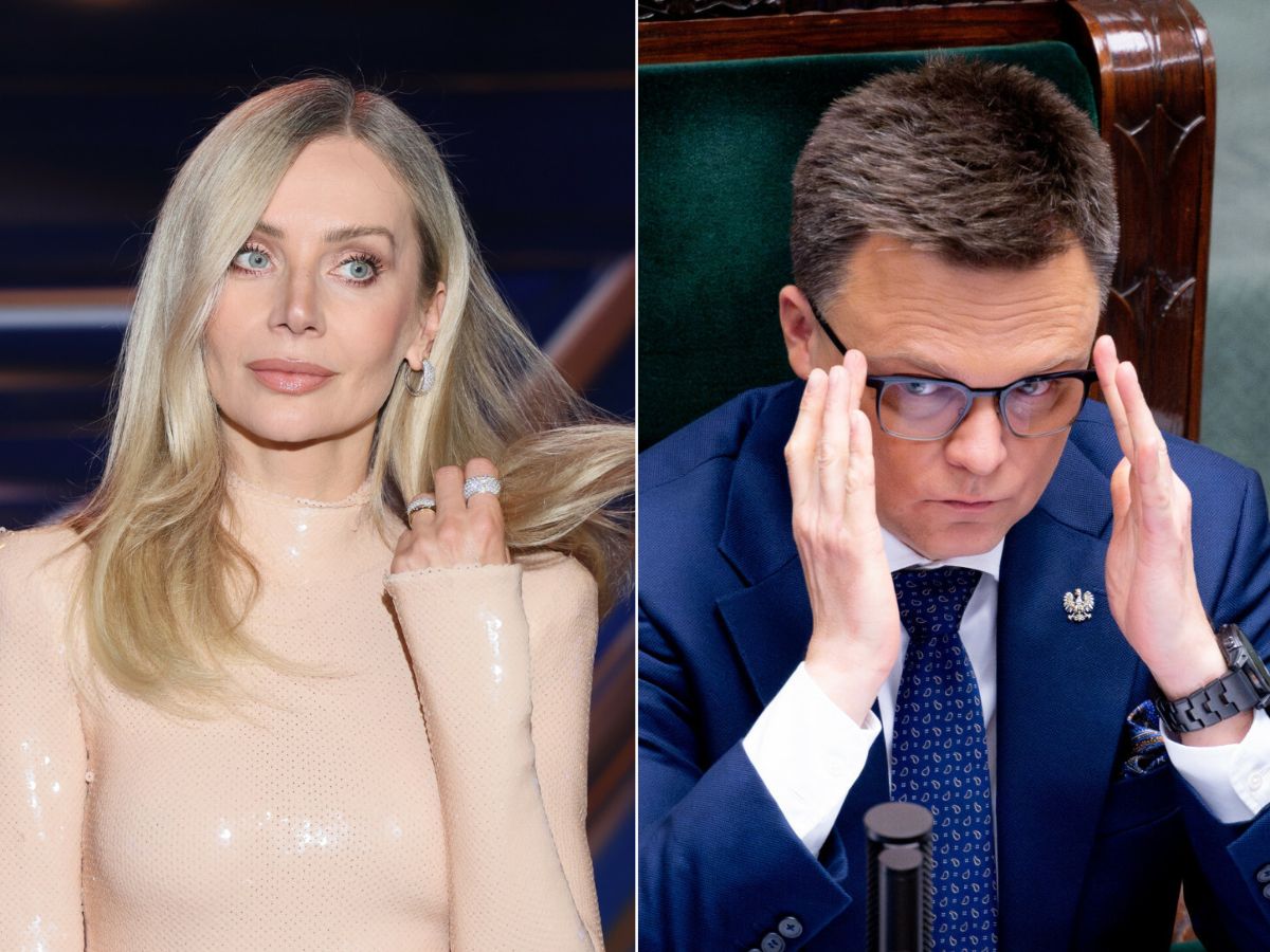 Agnieszka Woźniak-Starak drwi z Hołowni