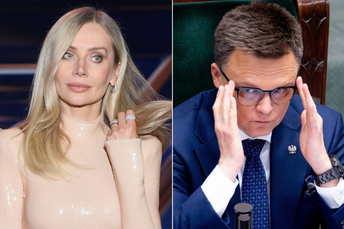 Agnieszka Woźniak-Starak drwi z Hołowni