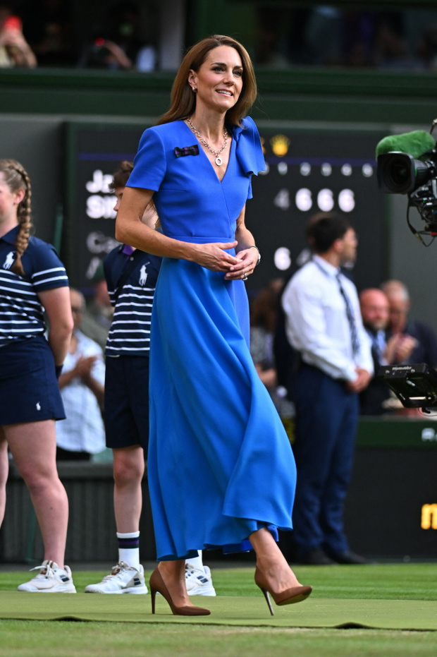 Księżna Kate skradła show na Wimbledonie! Znaczenie jej broszki zaskakuje