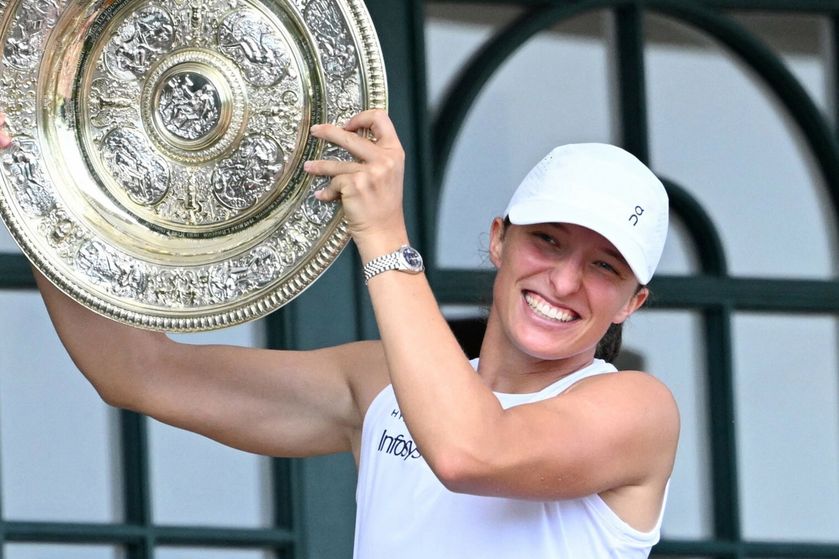 Iga Świątek opublikowała to niedługo po wygranej w finale Wimbledonu. Ale radość