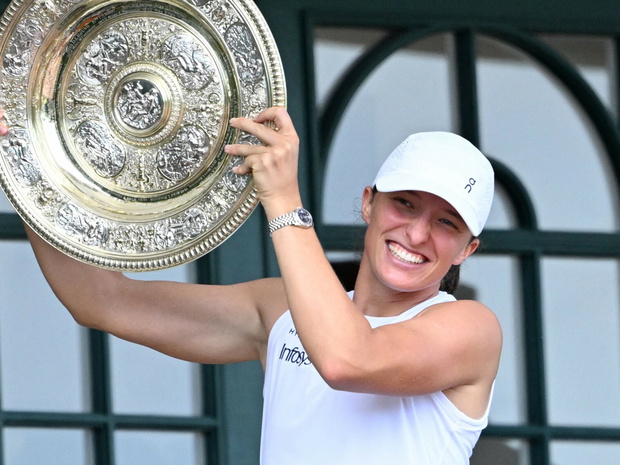 Iga Świątek opublikowała to niedługo po wygranej w finale Wimbledonu. Ale radość