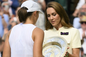 Wiadomo co księżna Kate powiedziała Idze Świątek po finale Wimbledonu. Wzruszające
