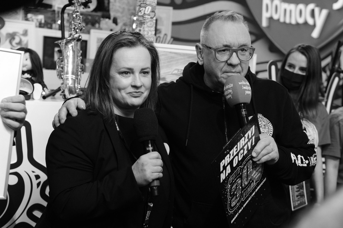 „Do końca świata…” – Jerzy Owsiak pożegnał Joannę Kołaczkowską