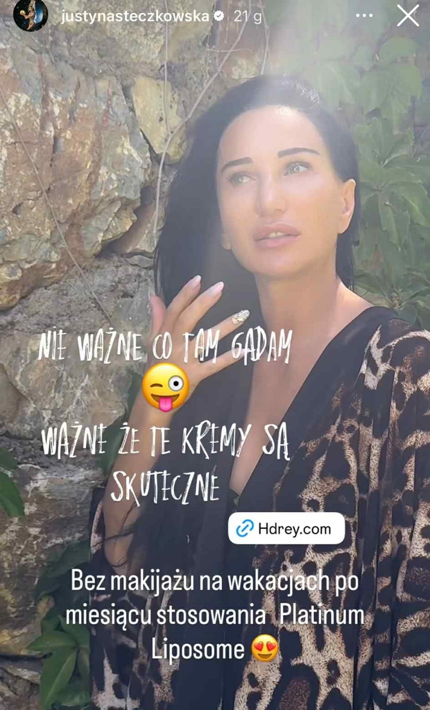 Justyna Steczkowska bez makijażu