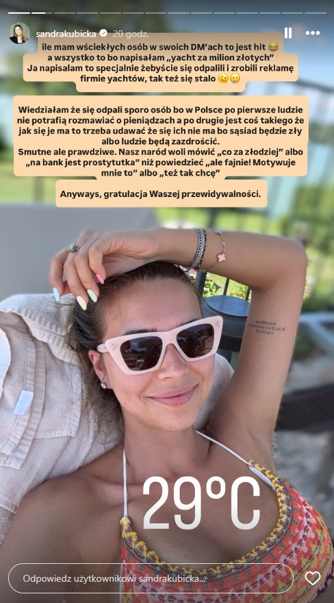 Kubicka miesza Polaków z błotem
