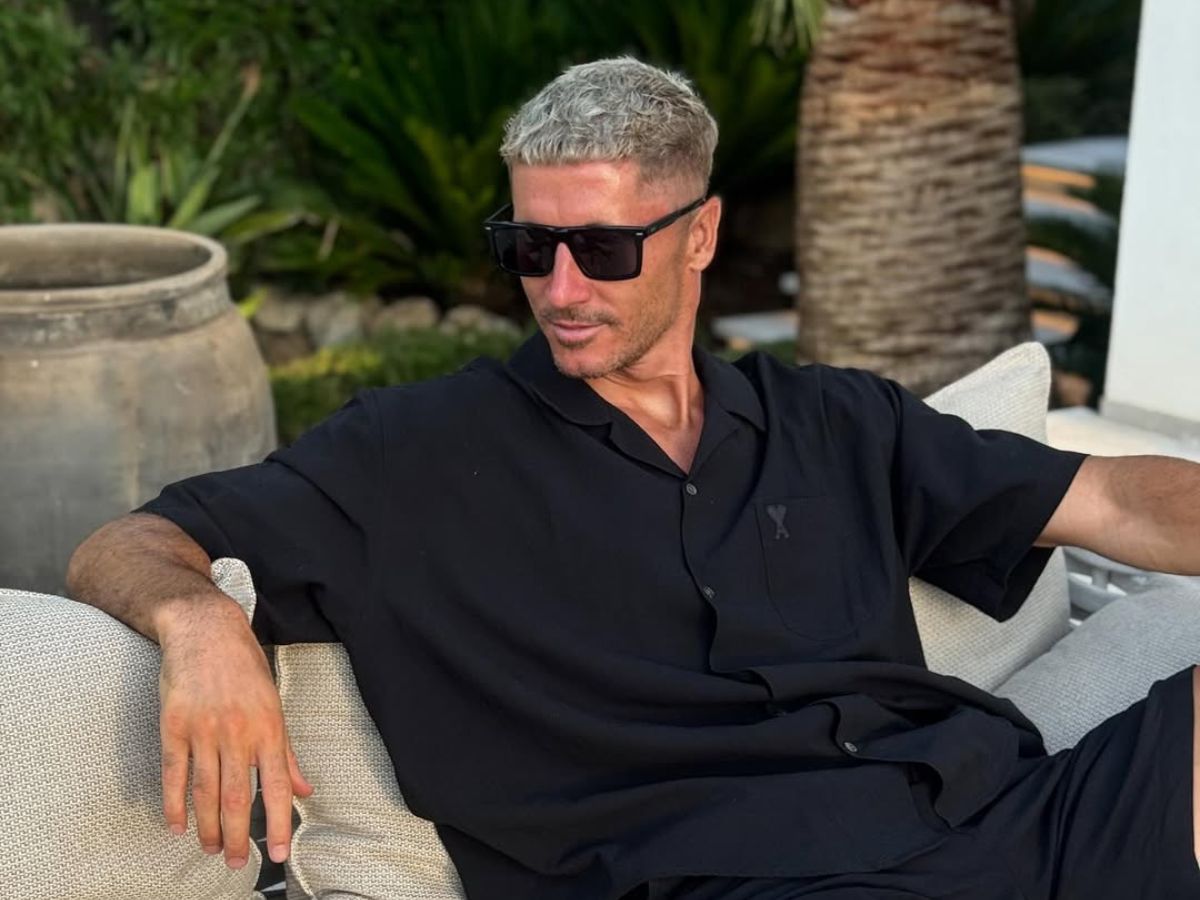 Nowe zdjęcie odmienionego Lewandowskiego rozgrzało cały Internet