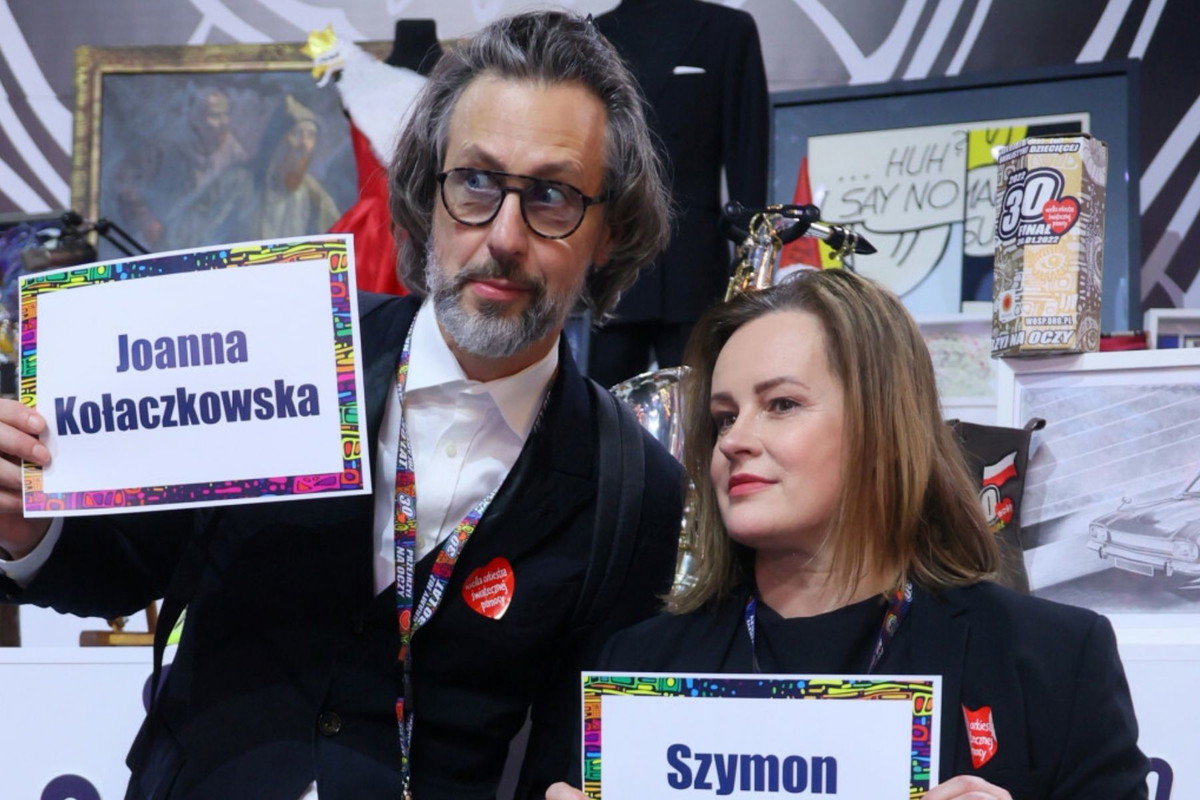 Szymon Majewski żegna Joannę Kołaczkowską