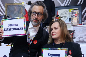 Szymon Majewski żegna Joannę Kołaczkowską