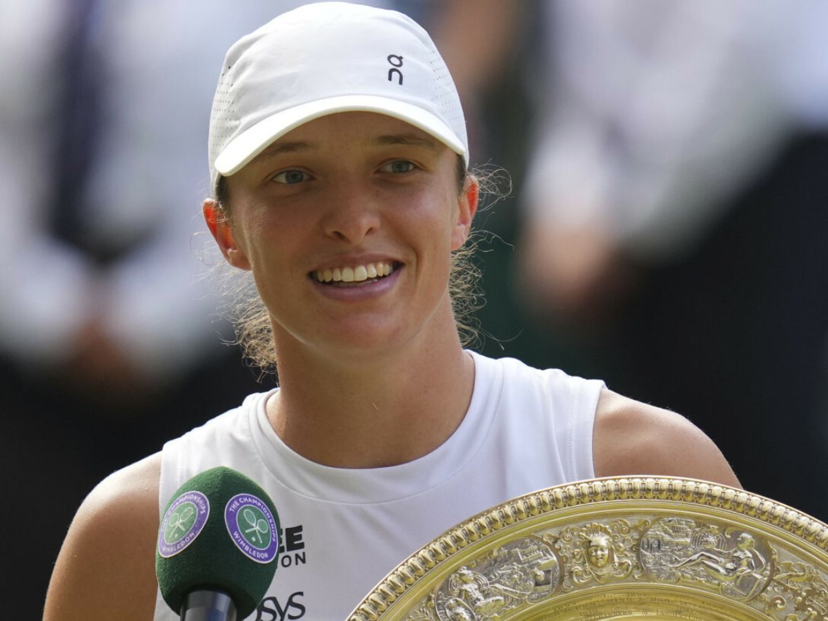 Tak Iga Świątek wypoczywa po wygranej na Wimbledonie