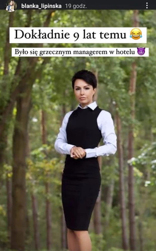 Stare zdjęcia Blanki Lipińskeij