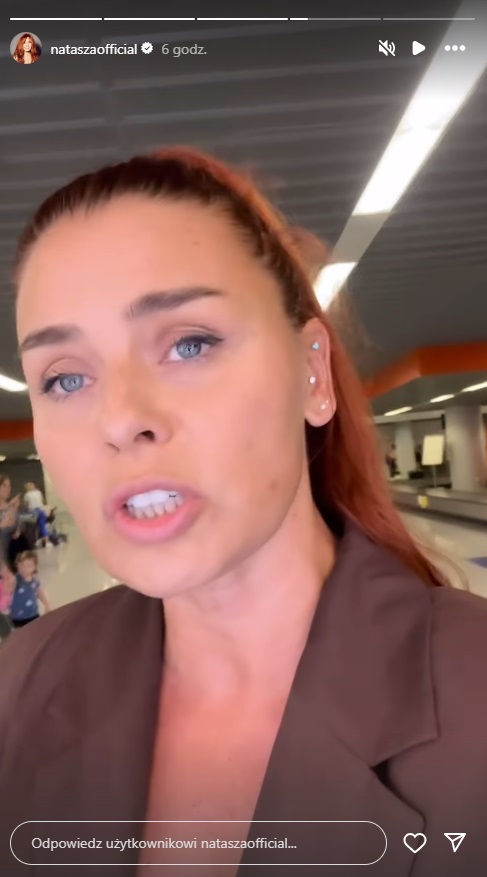 Natasza Urbańska przeżyła dramat w samolocie