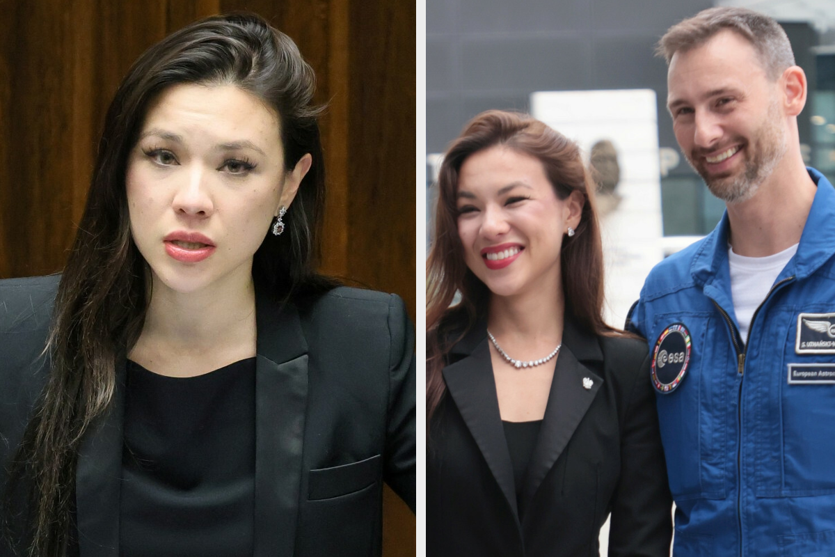 Afera wokół okazałego naszyjnika Uznańskiej-Wiśniewskiej! "Odsprzedam za pół ceny" - drwi żona astronauty