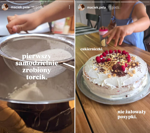 Maciej Pela świętuje urodziny córek